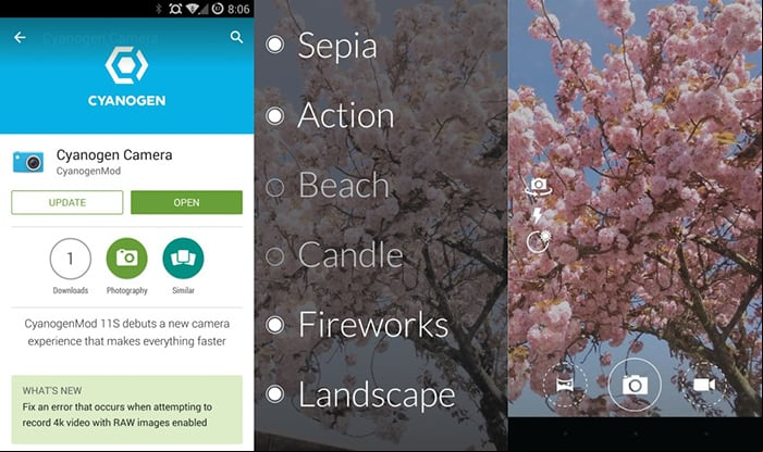 cyanogen-camera