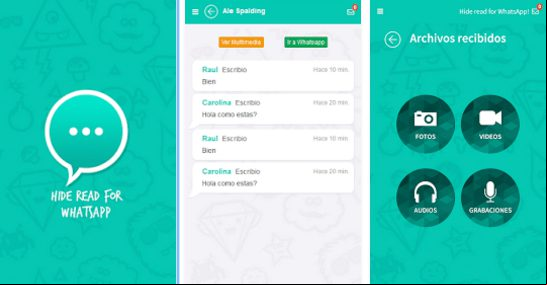 hide whatsapp