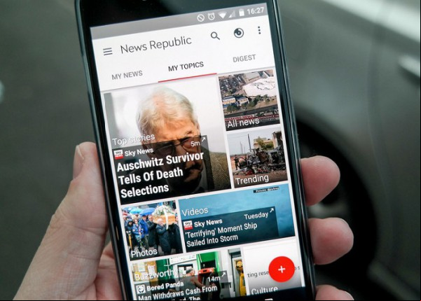 Así luce News Republic 6.0