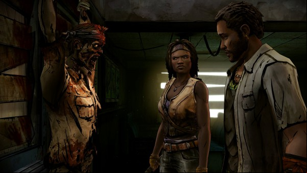 Pantalla del juego The Walking Dead Michonne