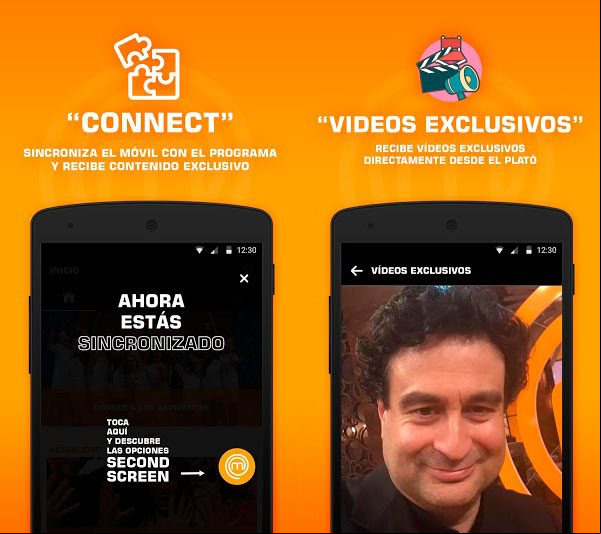 Aspecto de Masterchef para Android
