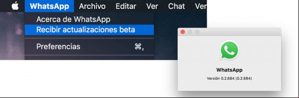 whatsapp actualizaciones