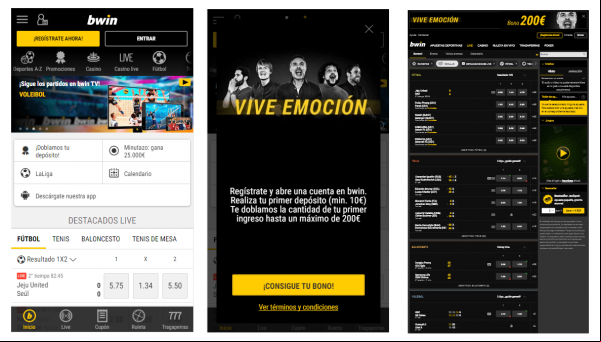 Apps para hacer apuestas deportivas desde tu móvil Android