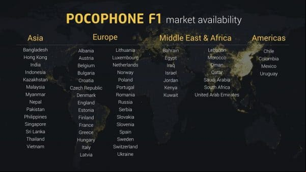 El Pocophone F1 de Xiaomi llega a España por 300 euros