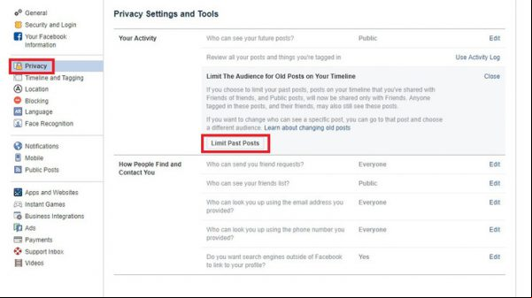 Cómo eliminar rápidamente las publicaciones antiguas de Facebook