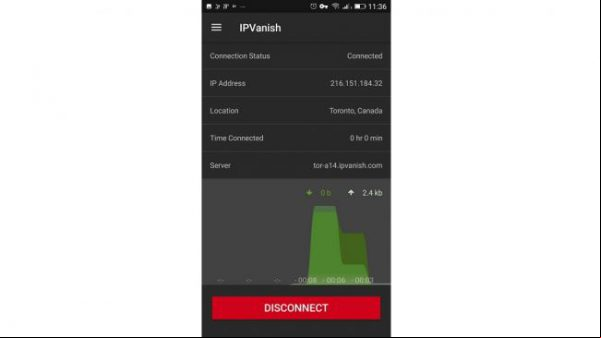 Cómo conectarse o cambiar a un servidor IPVanish en Android-650-80-650-80