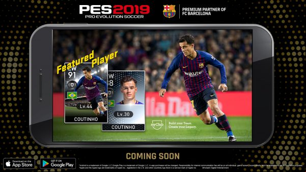 PES 2019 Mobile llegará a Android en el mes de diciembre