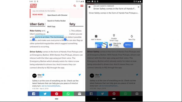 7 apps de Android para potenciar el menú de selección de texto