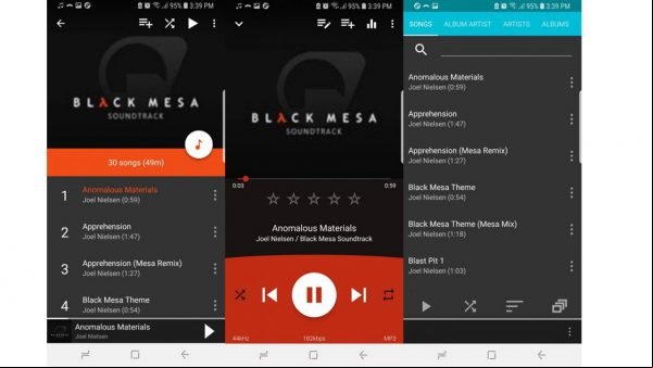 15 apps de reproductor de música sin conexión para Android