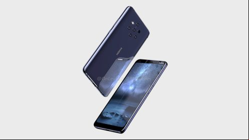 Teléfono Nokia 9 trae 5 cámaras en su espalda ¡Filtrado!