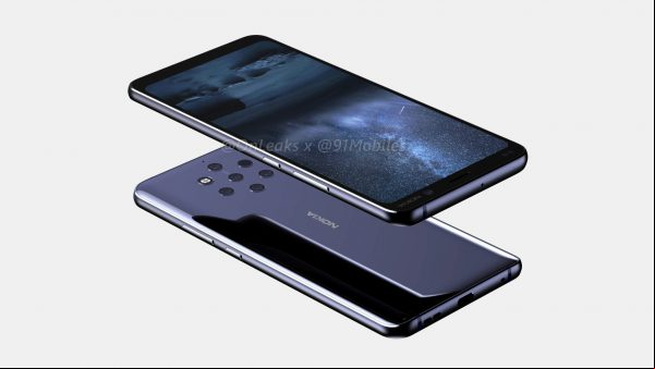 Teléfono Nokia 9 trae 5 cámaras en su espalda ¡Filtrado!
