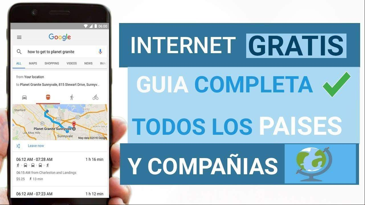Cómo obtener Internet ¡GRATIS! en cualquier parte del mundo