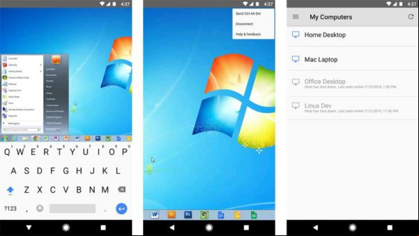 Las 5 mejores aplicaciones de escritorio remoto para Android