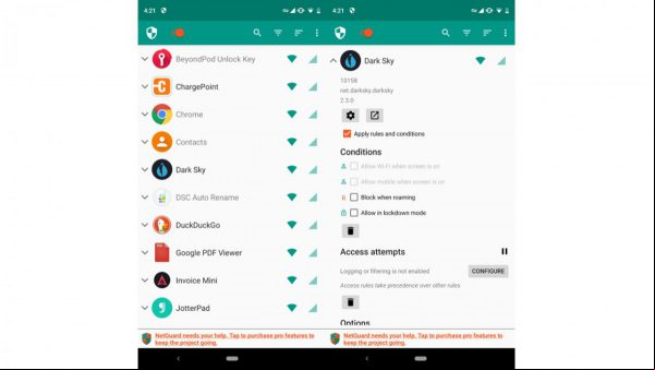 Cómo evitar que cualquier aplicación use datos móviles en Android