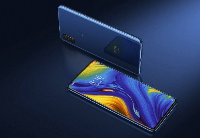 Xiaomi presenta su versión Mi MIX 3 5G con chipset Snapdragon 855
