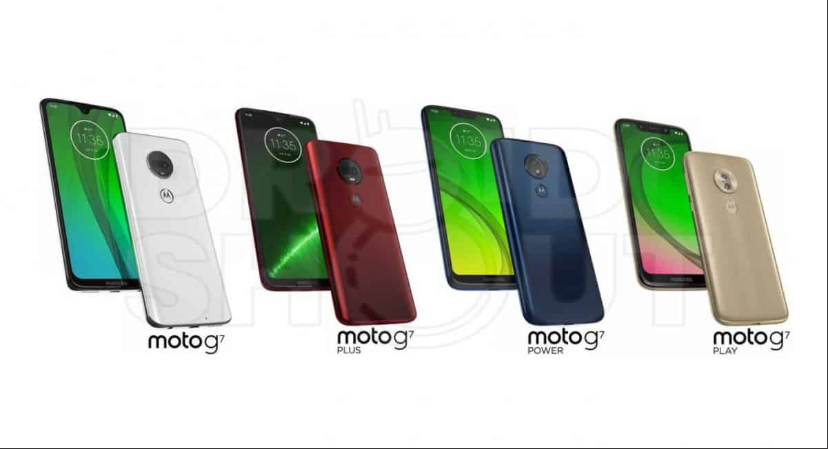 La serie Moto G7 se filtra: Esto es lo nuevo de sus los 4 variantes