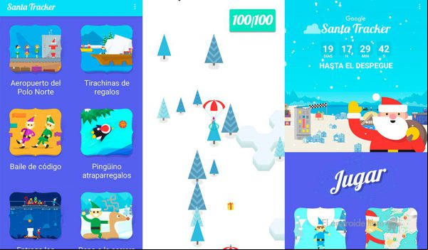 La app Sigue a Papá Noel de Google está de vuelta en 2018