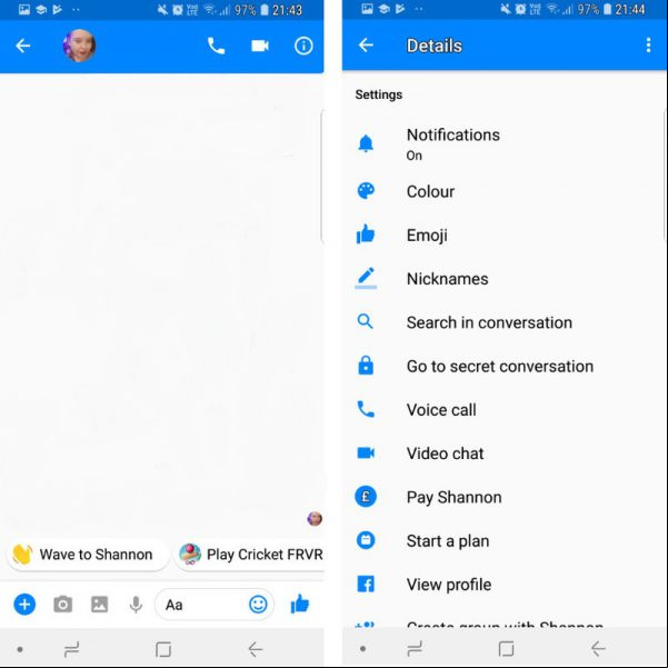 Cómo hacer que Facebook Messenger sea lo más seguro posible