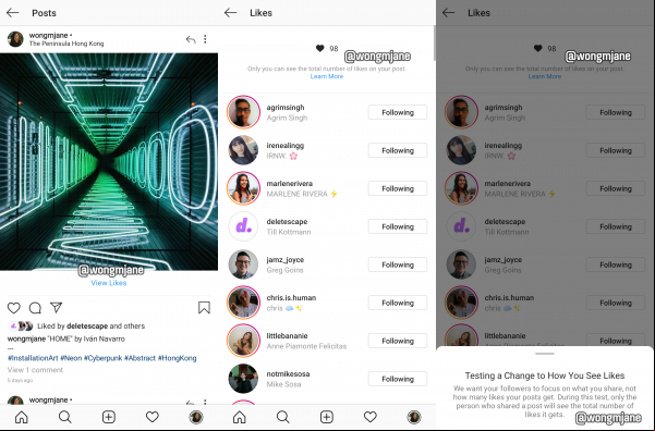Instagram podría ocultar los Me gusta en las publicaciones ¡FILTRADO!