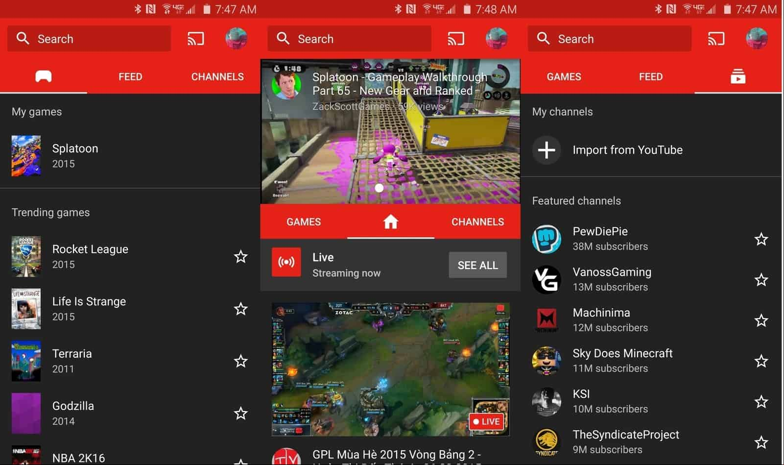 Cómo transmitir juegos de Android a YouTube Gaming y Twitch