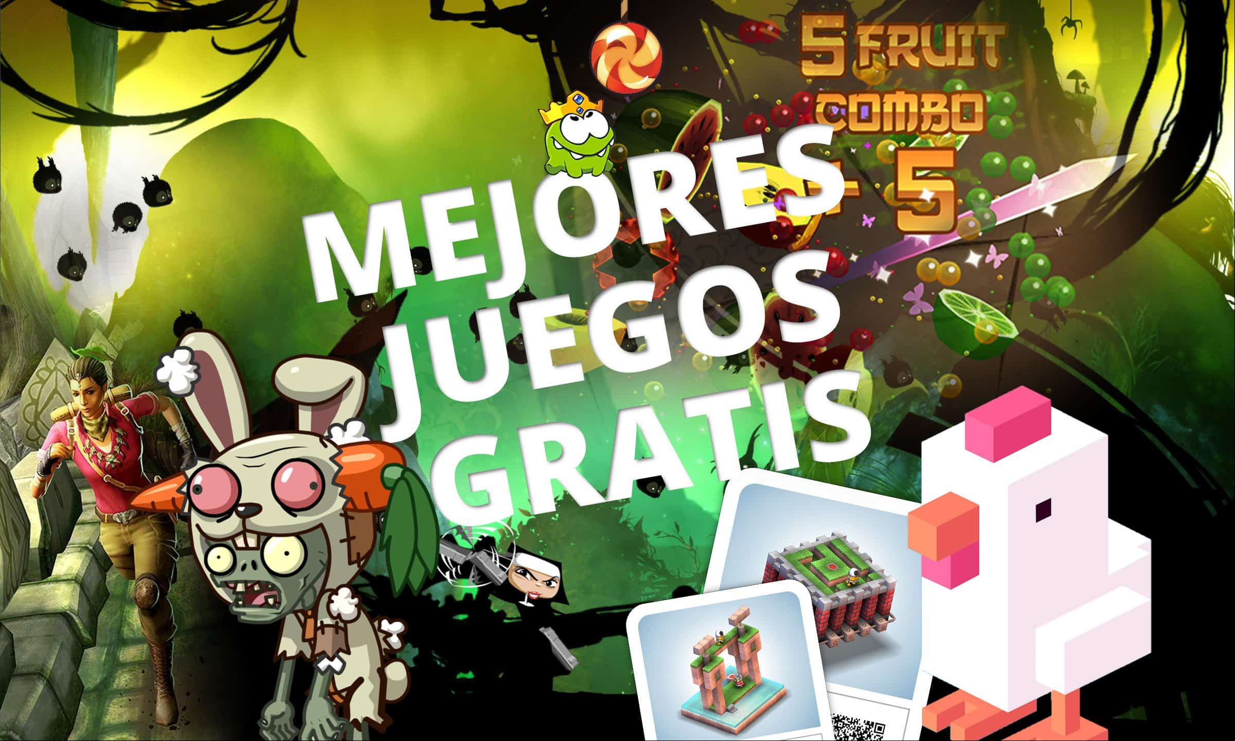 Los 6 mejores juegos móviles GRATIS sin anuncios