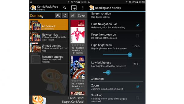 ¿Cuál es el mejor lector de cómics para Android?