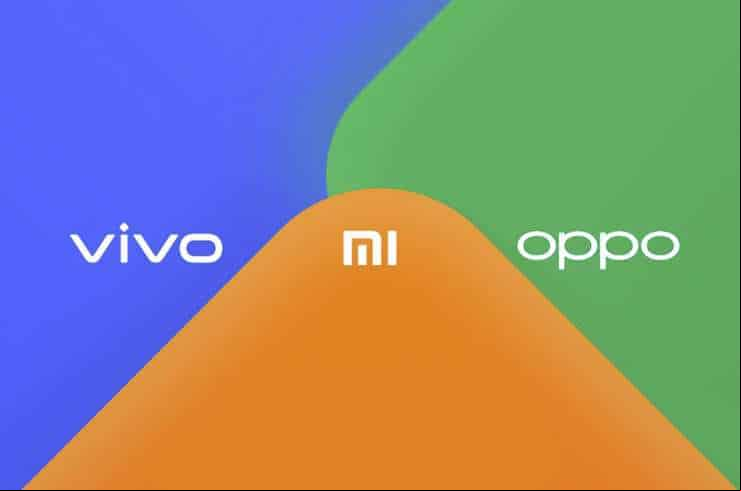 Xiaomi, OPPO y Vivo crean sistema para compartir archivos