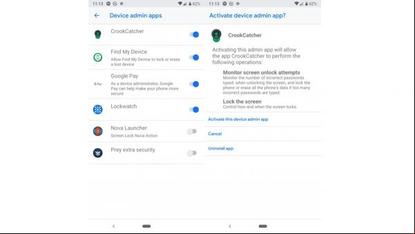 3 apps para atrapar a personas que intentaron desbloquear tu móvil