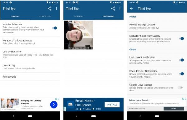 3 apps para atrapar a personas que intentaron desbloquear tu móvil
