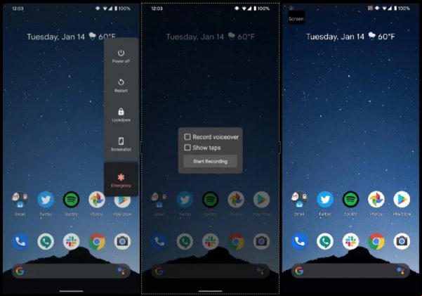 Cómo habilitar el grabador de pantalla integrada en el Pixel