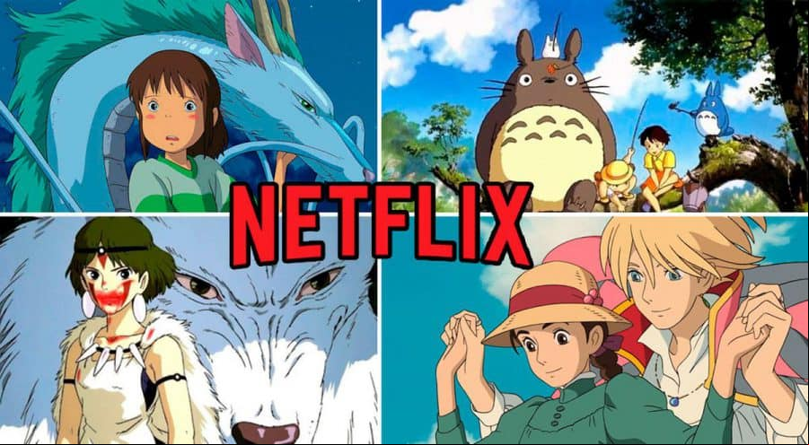Las películas de Studio Ghibli llegarán a Netflix el próximo mes
