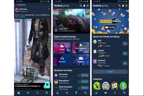 La aplicación Facebook Gaming llega finalmente a Android