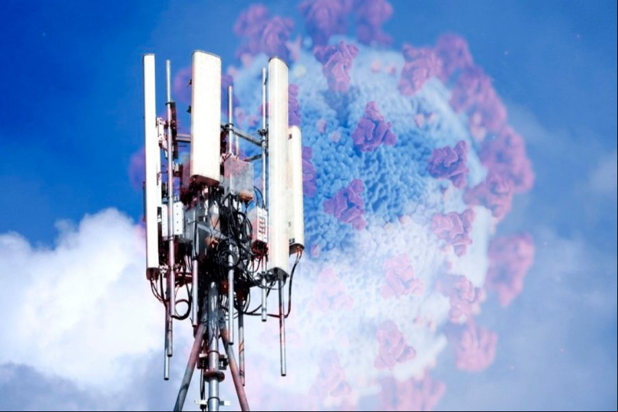 Cómo la teoría de la conspiración del coronavirus 5G atravesó Internet