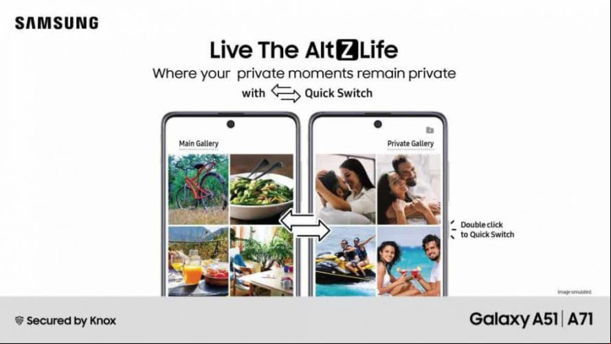 Samsung presenta AltZLife, la función de modo privado definitiva