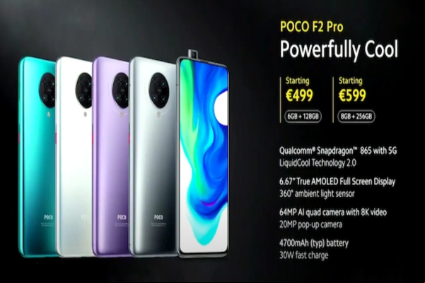 El móvil POCO F2 Pro llega con especificaciones de gama alta