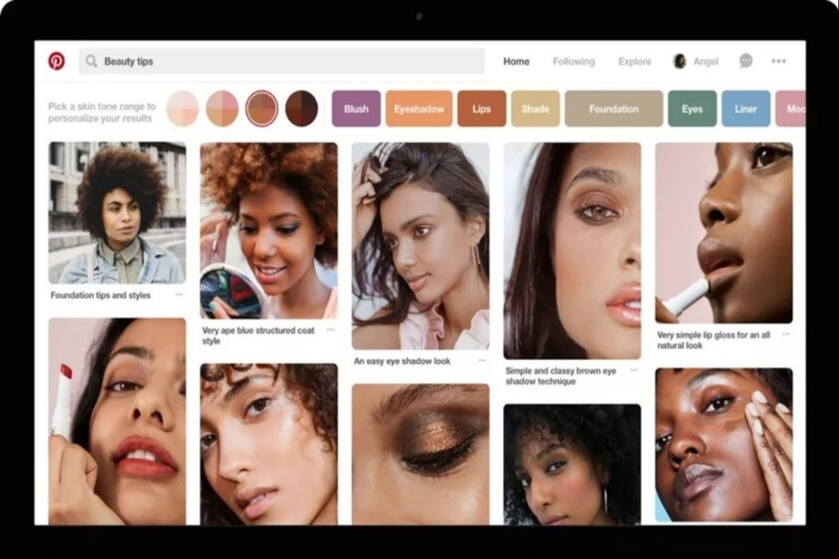 Pinterest lanza su filtro de búsqueda de tono de piel en España. Aplicaciones Android