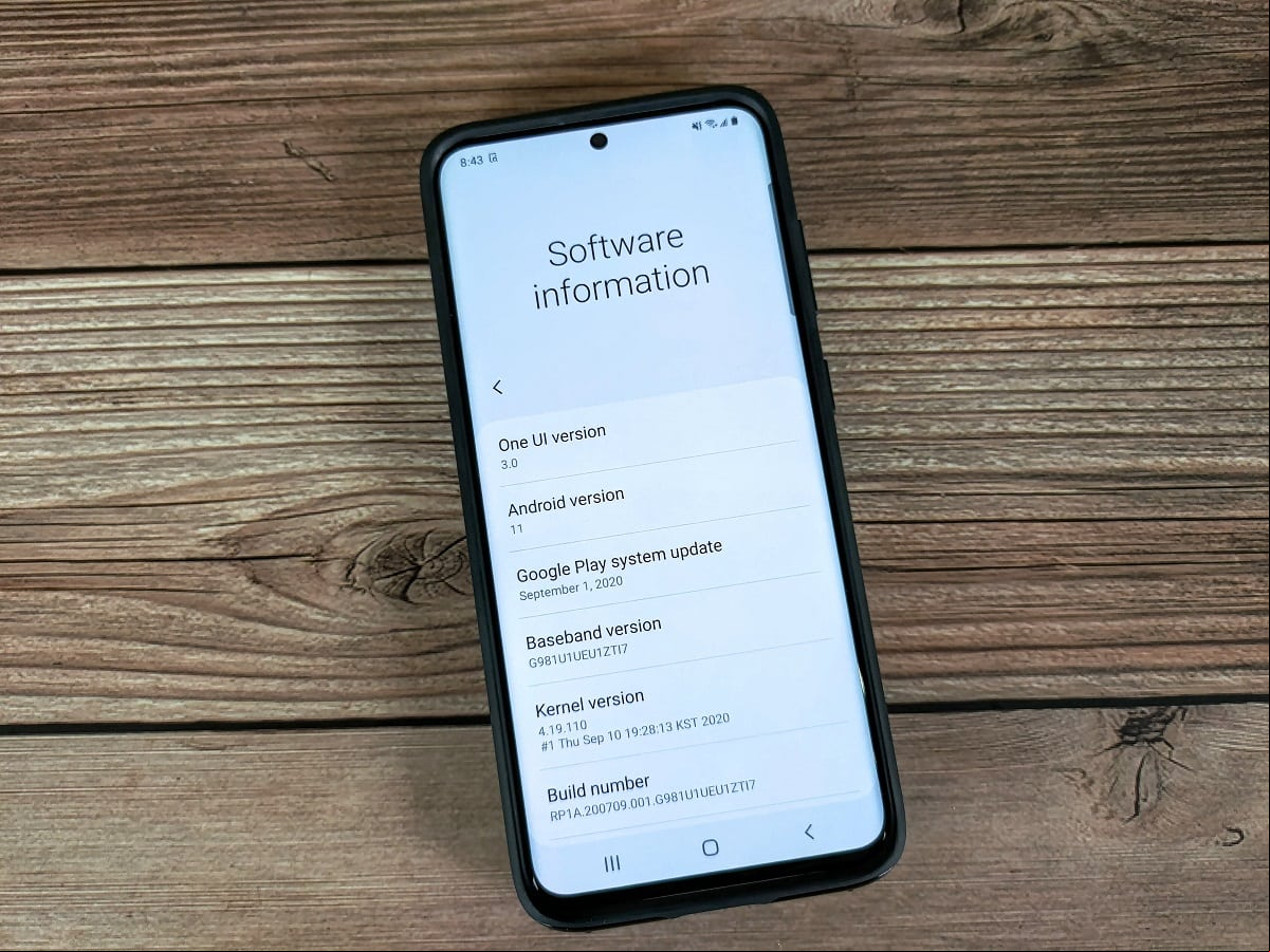 Samsung: actualización One UI 3.0 para Europa llegará pronto. Aplicaciones Android