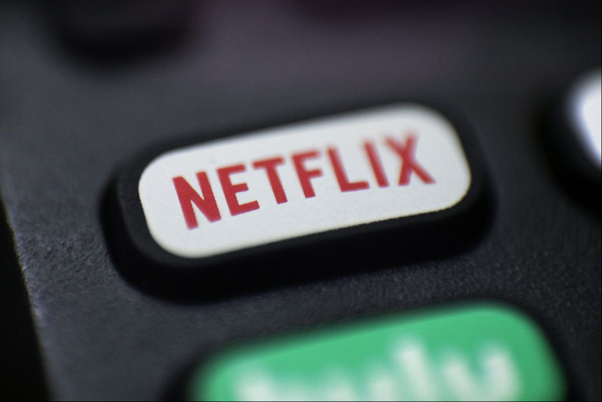 botón de reproducción aleatoria de Netflix