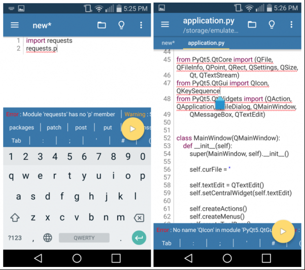 Cómo instalar y codificar Python en Android con Pydroid 3