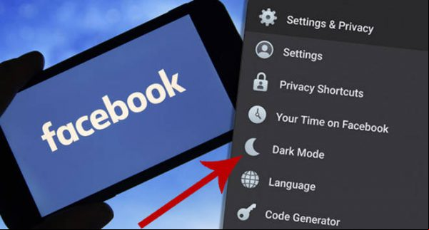 habilitar modo oscuro Facebook Android