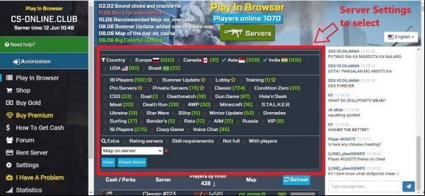 Con una correcta configuración puedes sacar ventaja a tu rivales al momento de jugar Counter Strike gratis. Aplicaciones Android.